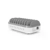 Compulocks 10 prievadų USB-C įkrovimo stotis 200W - balta (EU)