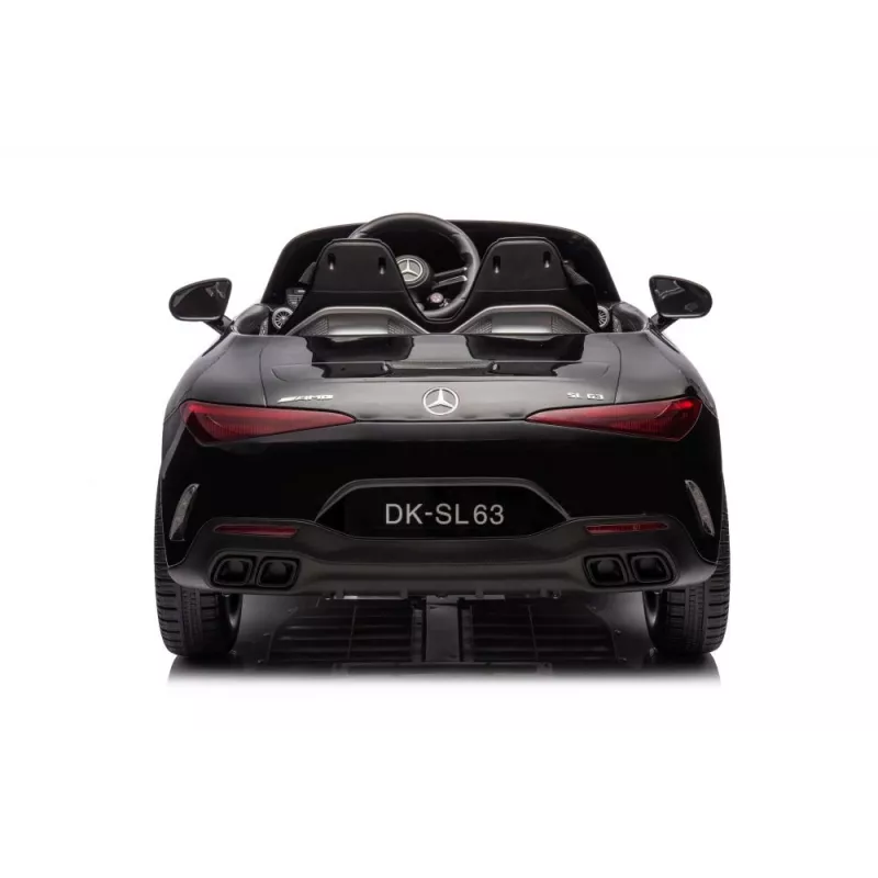 LEAN CARS Mercedes AMG SL63 akumuliatorinis automobilis, juodas