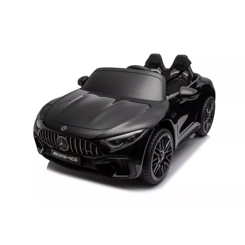 LEAN CARS Mercedes AMG SL63 akumuliatorinis automobilis, juodas