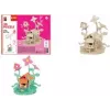 Marabu KiDS 3D dėlionė Fėjų namas, 43 dalių medinė konstrukcija, išpjauta fanera, sujungimas be klijų - 1 vnt. 0317000000010