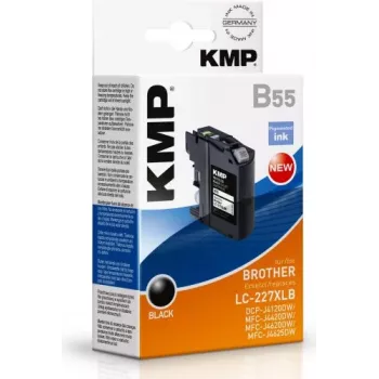 KMP B55 juodas suderinamas rašalo kasetridas Brother DCP-J4120DW, MFC-J4420DW, MFC-J4620DW, MFC-J4625DW, MFC-J5720DW spausdintuvams 1531.4001