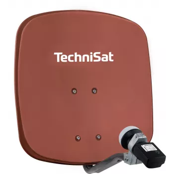 TechniSat 45 cm aliuminio offsetinė palydovinė lėkštė su vienu LNB 1445/8195