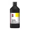 Marabu Textil audinių dažai, juodi, 500 ml, vandeniniai, šviesiems tekstilės gaminiams, atsparūs skalbimui iki 40°C 17160075073