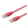 Wentronic 1 m Cat6 RJ-45 tinklo pataisos kabelis, auksuoti kontaktai, purpurinės spalvos 95261