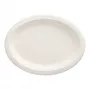 PAPSTAR pure ovali cukranendrių lėkštė 260 x 200 mm, 50 vienetų, kompostuojama, skirta mikrobangų krosnelei 89741