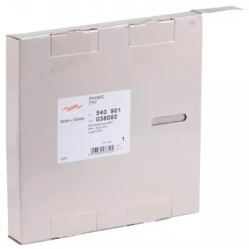 DEHN Įtempimo juosta 25 x 0,3 mm, 100 m, nerūdijantis plienas 1.4301 (540901)