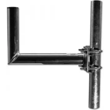 TELEVES MAL35HV aliuminio stiebo laikiklis 35 cm, horizontaliam/vertikaliam montavimui ant iki 60 mm stiebo