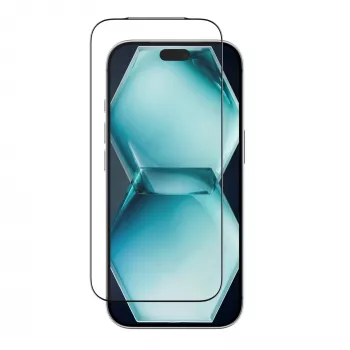 AMAZINGTHING Titan +Care Full Glass grūdintas stiklas, skirta Apple iPhone 18 Pro, su montavimo rėmeliu