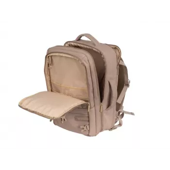 Natec Camel Lite 15,6 colio 19L smėlio spalvos nešiojamojo kompiuterio kuprinė