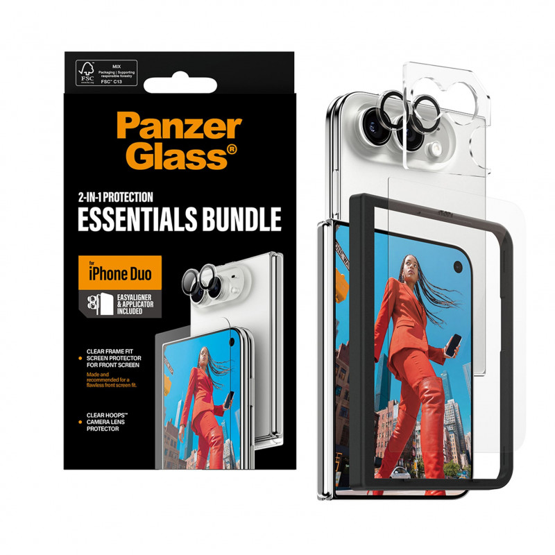 PanzerGlass 2-in-1 Essentials rinkinys iPhone 15 Pro Max