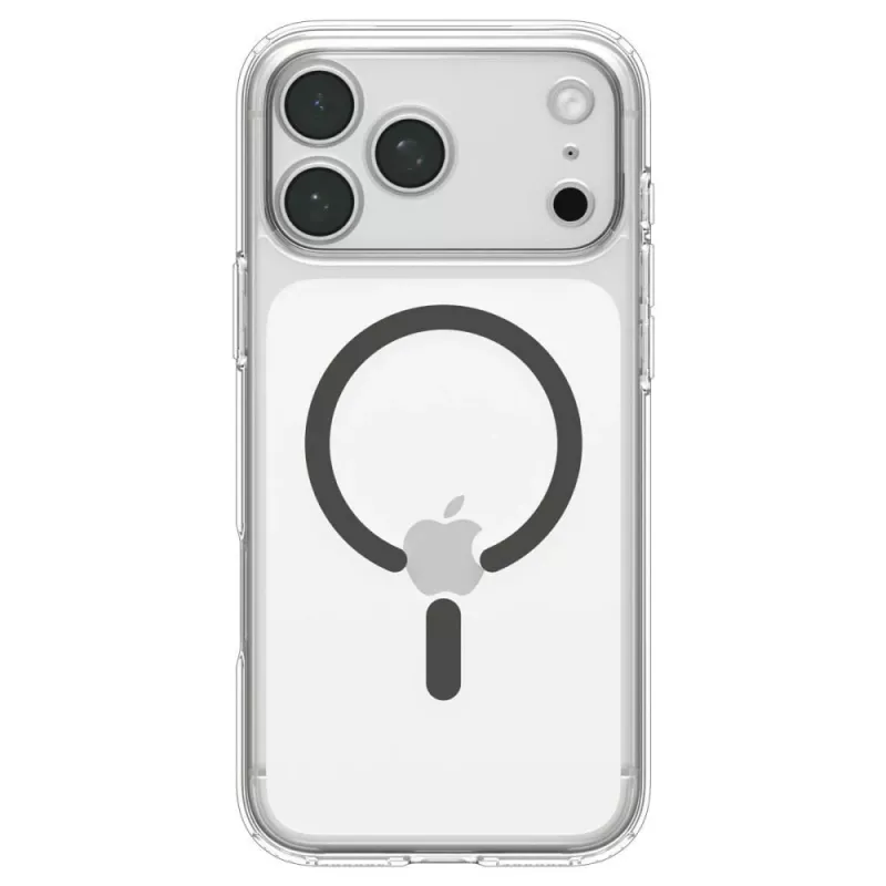 SPIGEN Ultra Hybrid MagSafe iPhone 17 Pro / 18 Pro dėklas Clear/Graphite