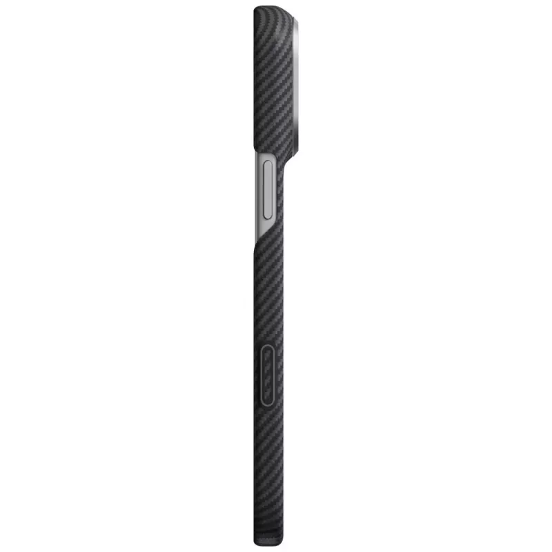 PITAKA Edge dėklas iPhone 18 Pro Max / 17 Pro Max - juodas-pilkas