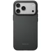 PITAKA Summa dėklas iPhone 18 Pro Max / 17 Pro Max, juodas-pilkas
