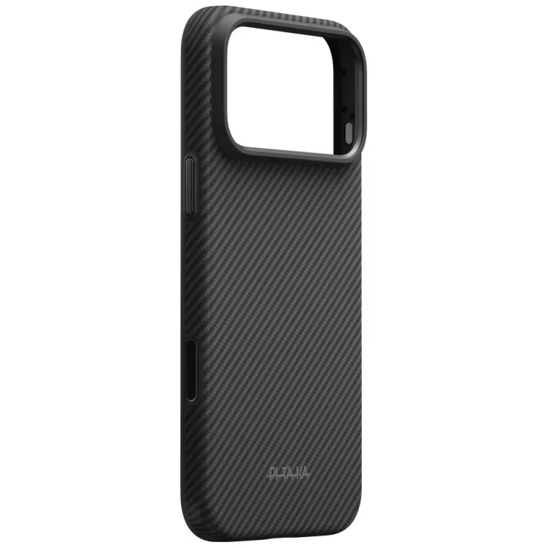 PITAKA Summa dėklas iPhone 18 Pro Max / 17 Pro Max, juodas-pilkas