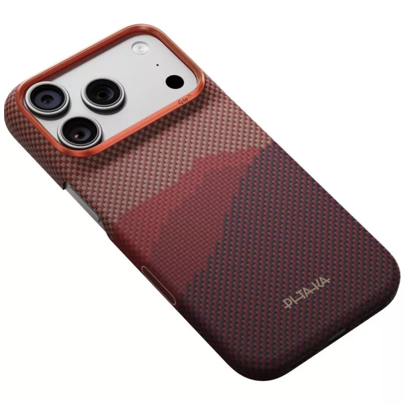 PITAKA Edge Case Over the Horizon MagSafe dėklas iPhone 18 Pro / 17 Pro - Autumn Dusk