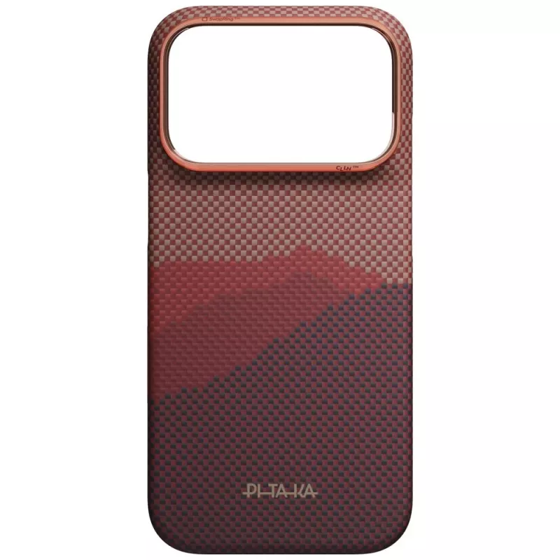 PITAKA Edge Case Over the Horizon MagSafe dėklas iPhone 18 Pro / 17 Pro - Autumn Dusk