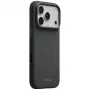 PITAKA Summa dėklas iPhone 18 Pro / 17 Pro, juodai pilkas