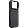 PITAKA Summa dėklas iPhone 18 Pro / 17 Pro, juodai pilkas