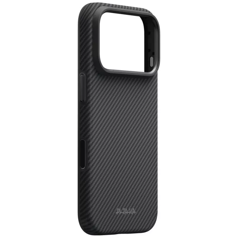 PITAKA Summa dėklas iPhone 18 Pro / 17 Pro, juodai pilkas