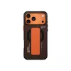 Skinarma Haxa dėklas iPhone 17 Pro Max su magnetiniu įkrovimu ir rankenos stovu, grafito spalvos