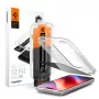 Spigen Glas.tR EZ Fit Pro HD Privacy grūdintas stiklas, skirta iPhone 18 Pro