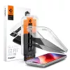 Spigen Glas.tR EZ Fit Pro HD Anti-Spy grūdintas stiklas iPhone 18 Pro (2 vnt.)