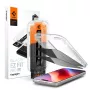 Spigen Glas.tR EZ Fit Pro HD Anti-Spy grūdintas stiklas iPhone 18 Pro (2 vnt.)