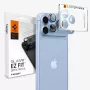 Spigen Optik Pro XL GLAS.TR EZ Fit grūdintas stiklas fotoaparato objektyvo apsauga iPhone 18 Pro - šviesiai mėlyna