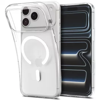 SPIGEN Liquid Crystal MagSafe dėklas iPhone 17 Pro / 18 Pro - skaidrus