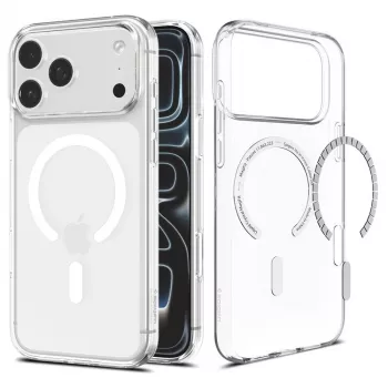 SPIGEN Liquid Crystal MagSafe dėklas iPhone 17 Pro / 18 Pro - skaidrus