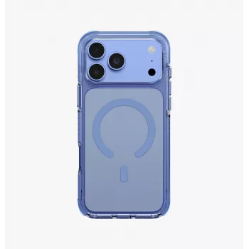 UNIQ Combat dėklas iPhone 18 Pro Max / 17 Pro Max su MagClick įkrovimu - mėlynas