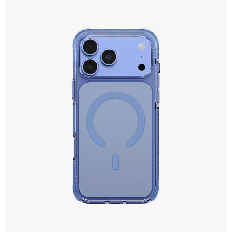 UNIQ Combat dėklas iPhone 18 Pro Max / 17 Pro Max su MagClick įkrovimu - mėlynas