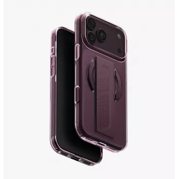 UNIQ Heldro Air MagClick įkrovimo dėklas iPhone 18 Pro Max / 17 Pro Max - bordinio spalvos