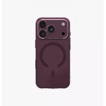 UNIQ Airsuit MagClick įkrovimo dėklas iPhone 18 Pro / 17 Pro - Burgundy