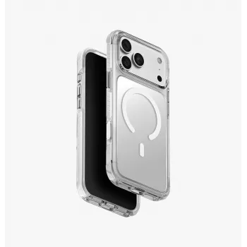 UNIQ Combat Magclick įkrovimo dėklas iPhone 18 Pro Max / 17 Pro Max - baltas