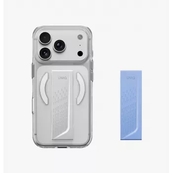 UNIQ Heldro Air Clear Magclick įkrovimo dėklas iPhone 18 Pro / 17 Pro