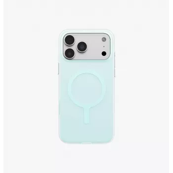 UNIQ Clario MagClick įkrovimo Eco dėklas iPhone 18 Pro Max / 17 Pro Max - mėtų spalvos
