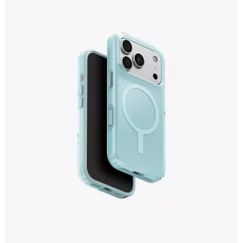 UNIQ Clario Magclick Charging permatomas dėklas iPhone 18 Pro / 17 Pro