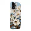 Evelatus Apple iPhone 16 plonas dėklas su MagSafe - individualus spausdinys Flower Blue