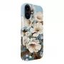 Evelatus Apple iPhone 16 plonas dėklas su MagSafe - individualus spausdinys Flower Blue