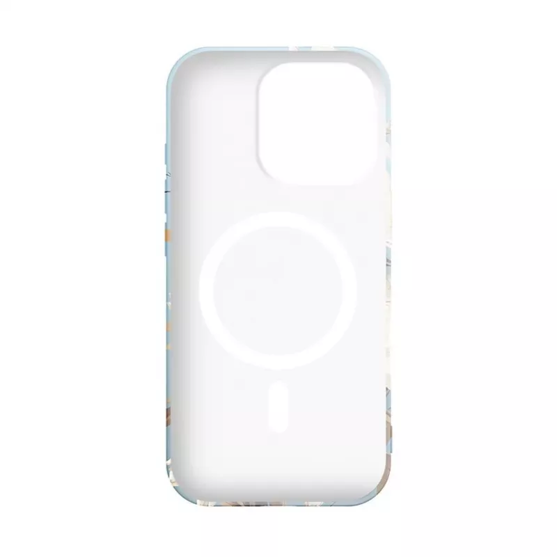 Evelatus iPhone 16 Pro Max plonas dėklas su MagSafe - Flower Blue