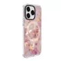 Evelatus Apple iPhone 15 Pro PC+TPU dėklas su MagSafe - Marmuro rausvas