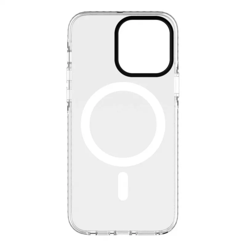 Evelatus Apple iPhone 15 Pro PC+TPU dėklas su MagSafe - Marmuro rausvas