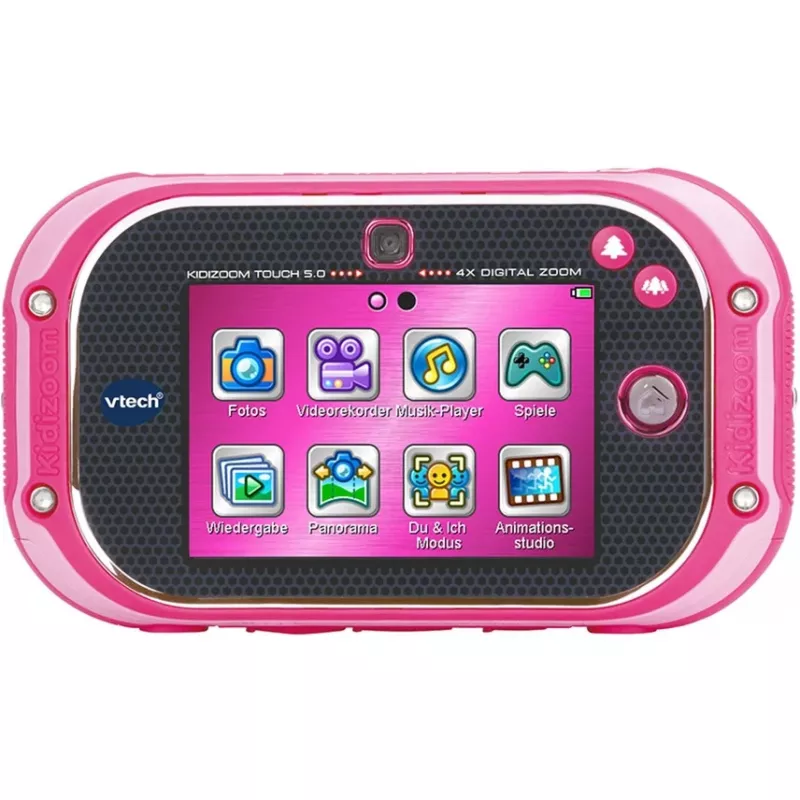 VTech Kidizoom Touch 5.0 rožinis vaikiškas skaitmeninis fotoaparatas