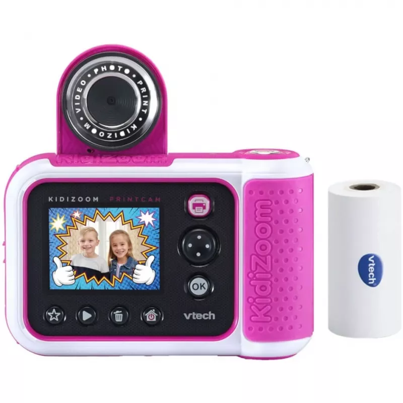 VTech Kidizoom Print Cam Pink skaitmeninis fotoaparatas su termospausdintuvu