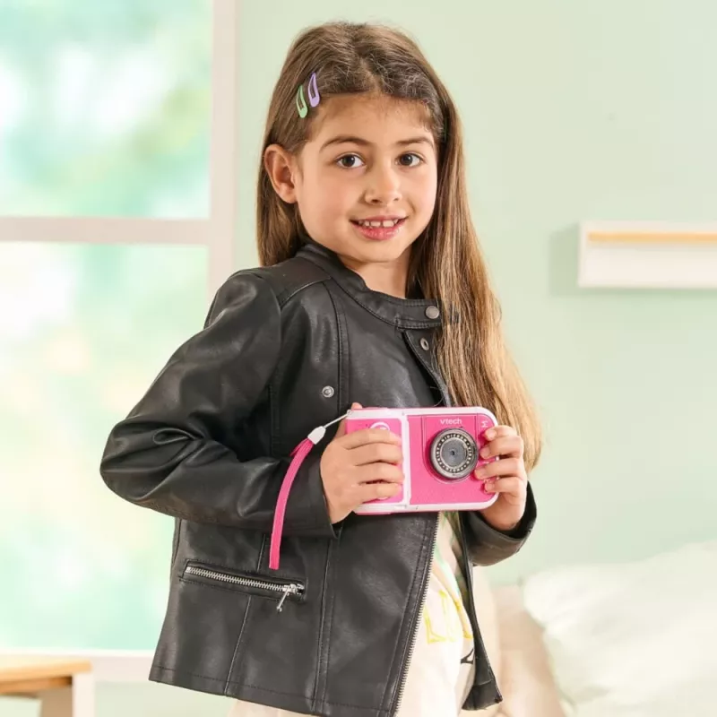 VTech Kidizoom Print Cam Pink skaitmeninis fotoaparatas su termospausdintuvu