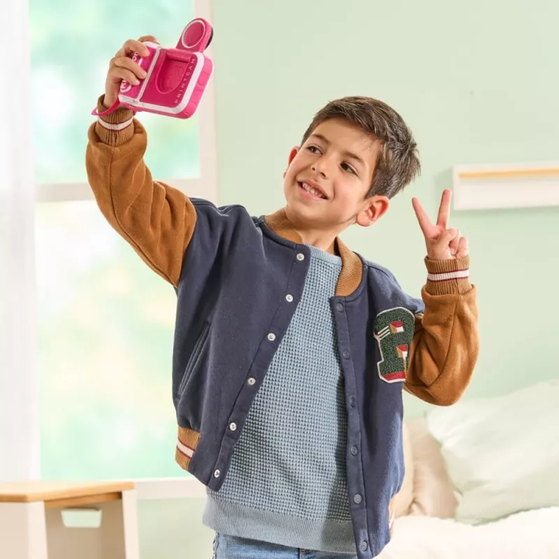 VTech Kidizoom Print Cam Pink skaitmeninis fotoaparatas su termospausdintuvu