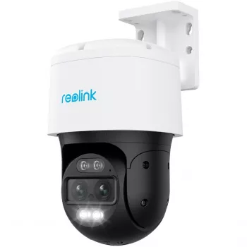 Reolink TrackMix Series P760 4K dviejų objektyvų PoE IP kamera su automatinio priartinimo sekimu, spalviniu naktiniu matymu, lauko/vidaus