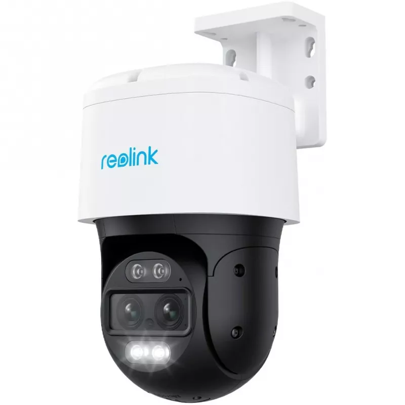 Reolink TrackMix Series P760 4K dviejų objektyvų PoE IP kamera su automatinio priartinimo sekimu, spalviniu naktiniu matymu, lauko/vidaus