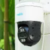 Reolink TrackMix Series P760 4K dviejų objektyvų PoE IP kamera su automatinio priartinimo sekimu, spalviniu naktiniu matymu, lauko/vidaus